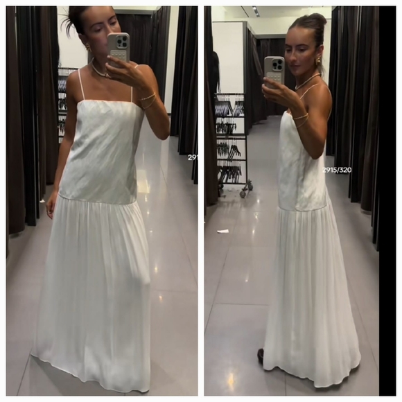 ZARA MIXED DRESS ZW COLLECTION - Picture 17 of 17